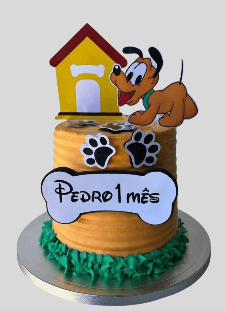 Graceful Disneys Pluto Cake