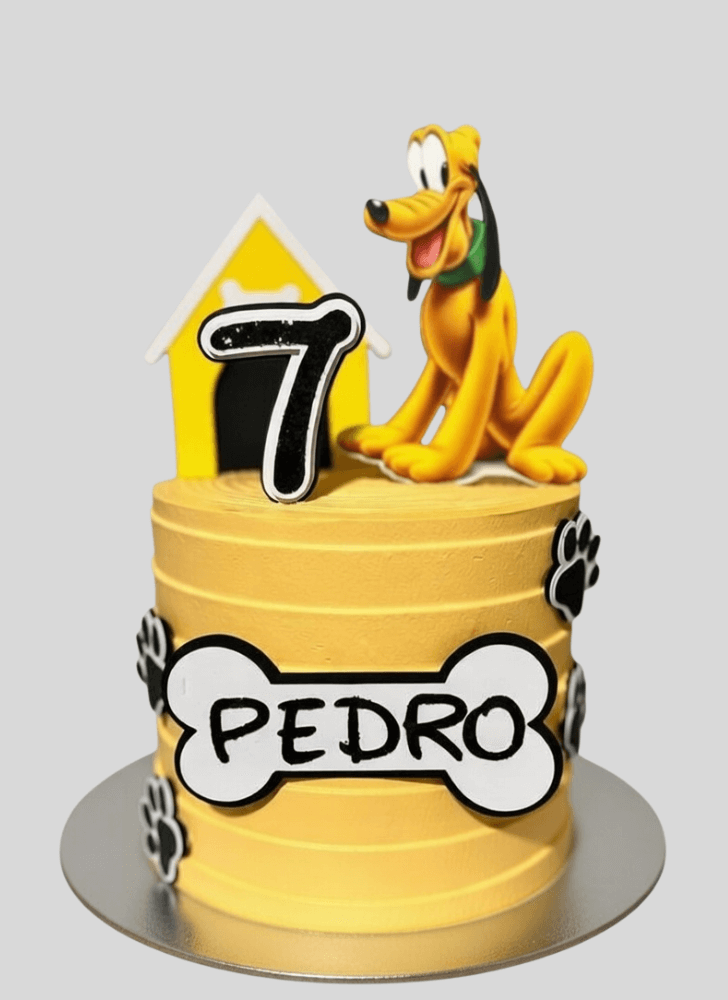 Grand Disneys Pluto Cake