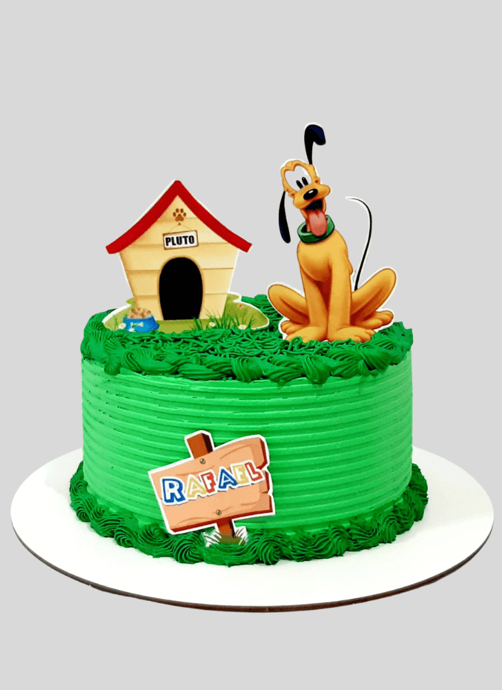 Inviting Disneys Pluto Cake