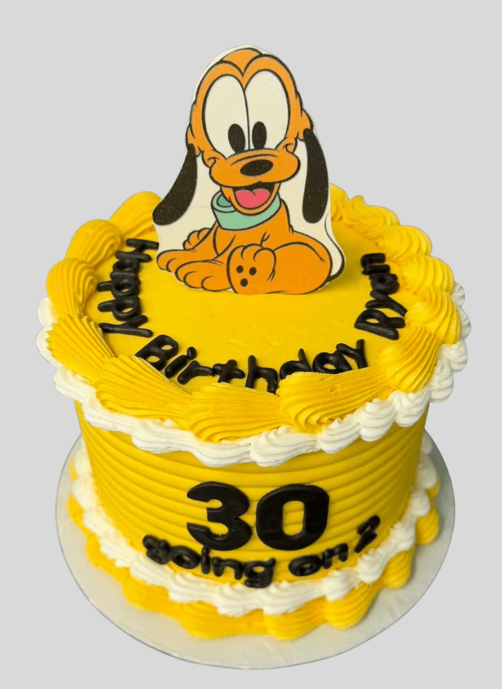 Magnetic Disneys Pluto Cake