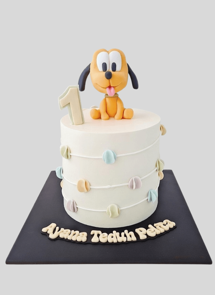Nice Disneys Pluto Cake