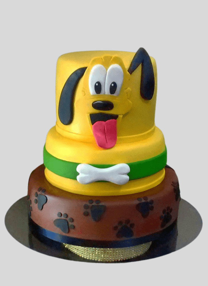 Resplendent Disneys Pluto Cake