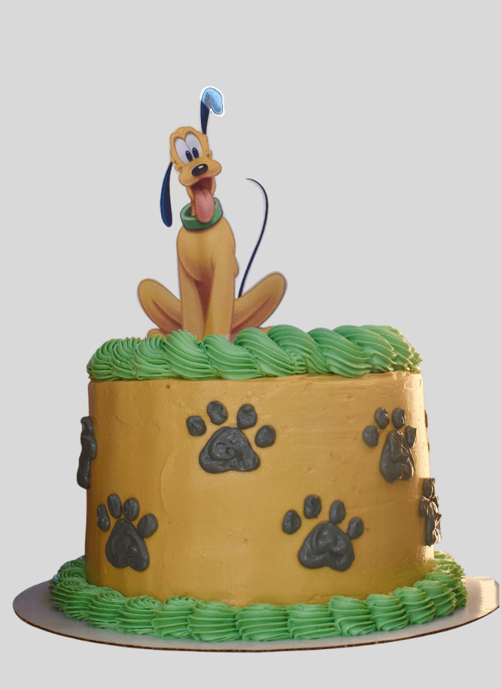 Splendid Disneys Pluto Cake