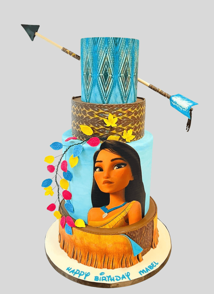 Alluring Pocahontas Cake