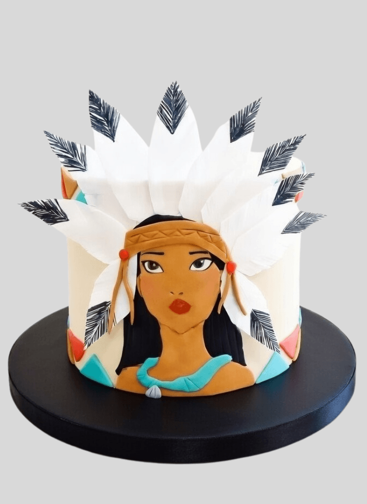 Bewitching Pocahontas Cake