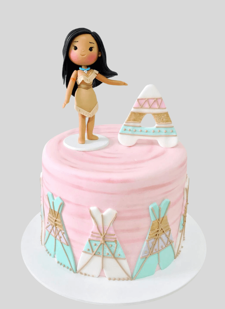 Classy Pocahontas Cake