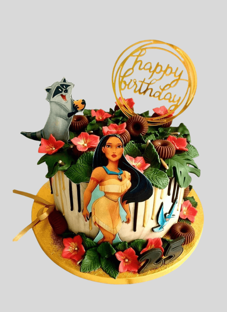 Fetching Pocahontas Cake