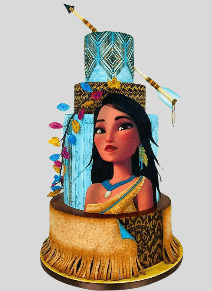 Graceful Pocahontas Cake