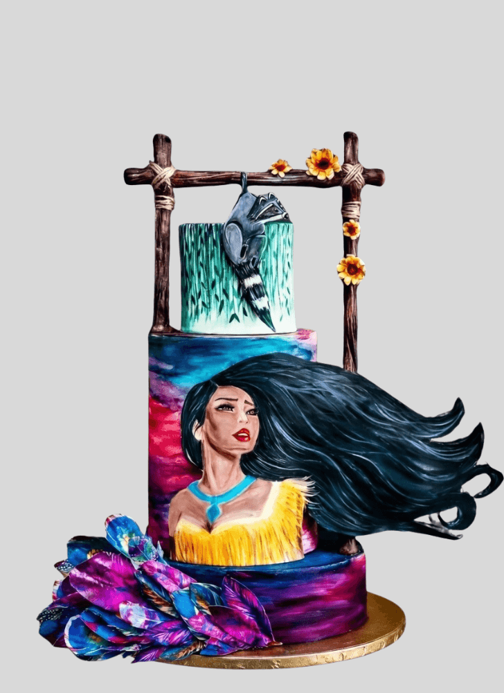 Radiant Pocahontas Cake