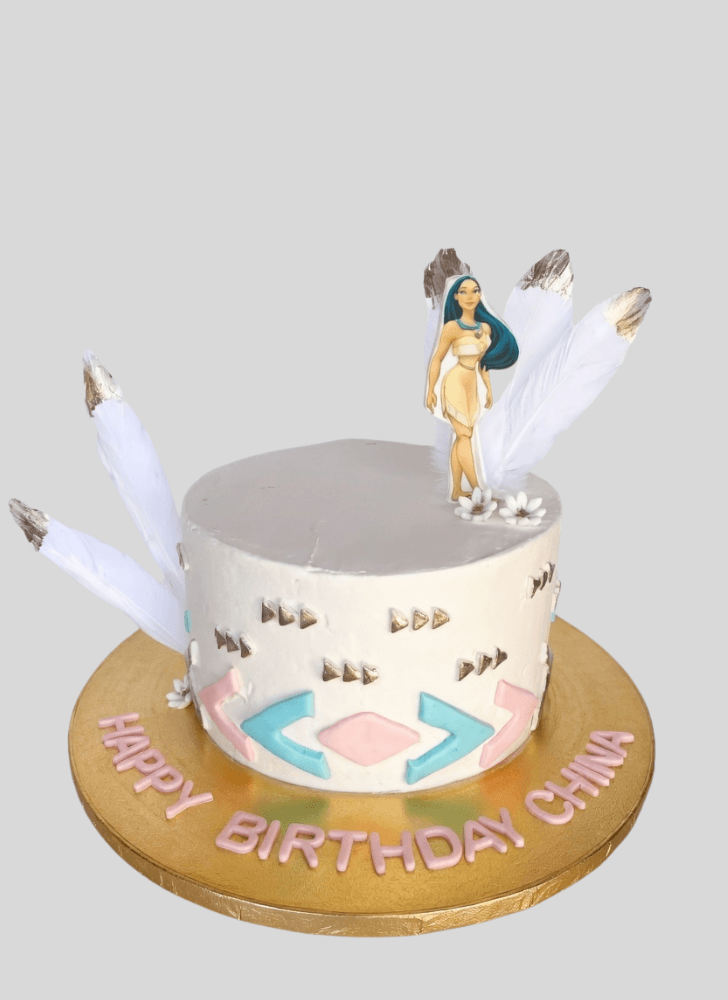 Ravishing Pocahontas Cake