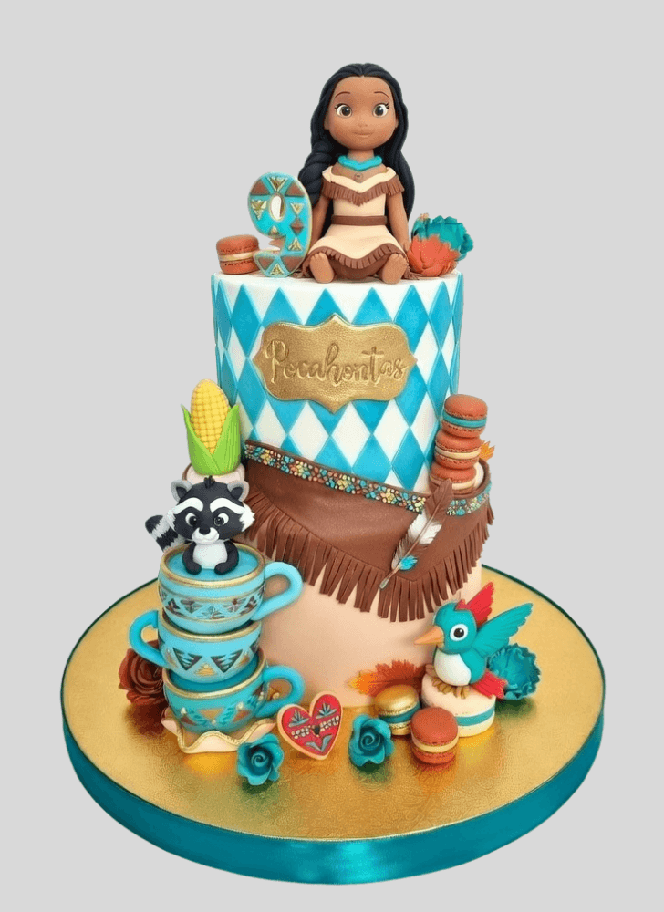 Resplendent Pocahontas Cake