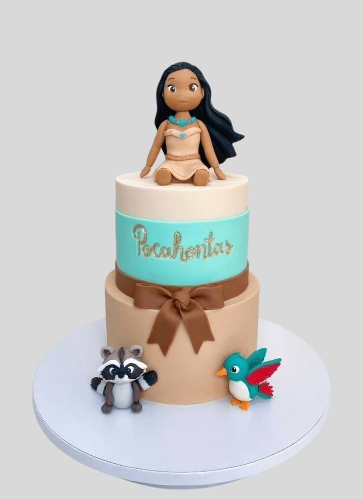 Shapely Pocahontas Cake