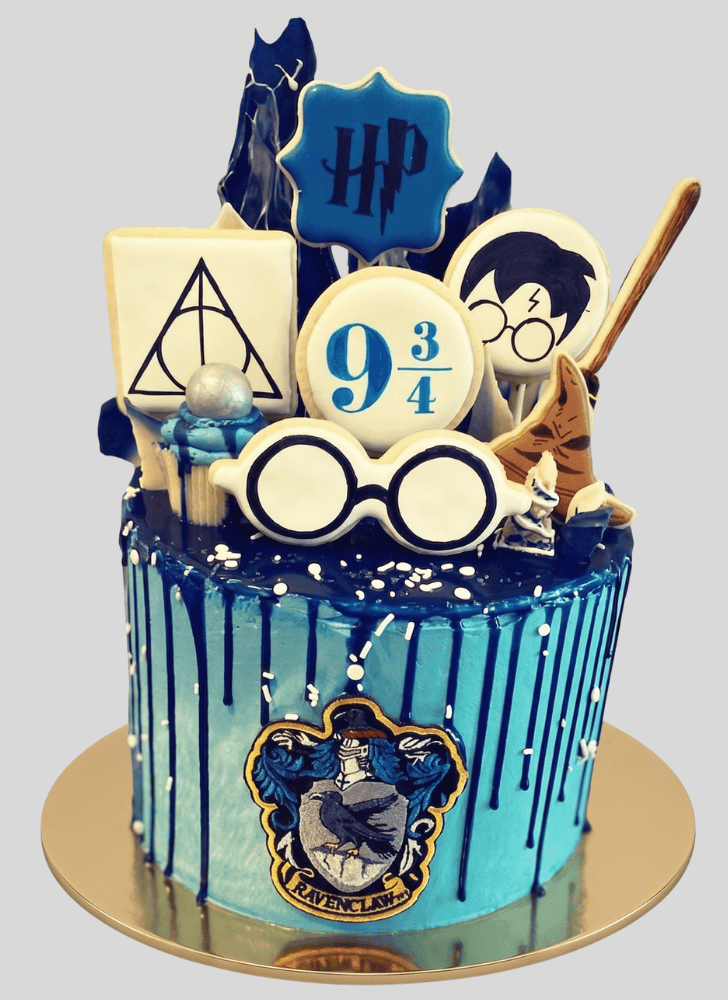 Charming Ravenclaw Cake