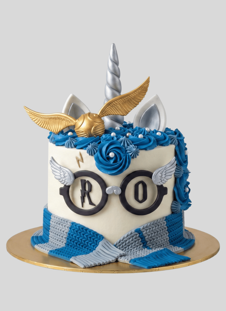 Classy Ravenclaw Cake