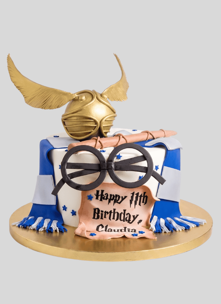 Comely Ravenclaw Cake