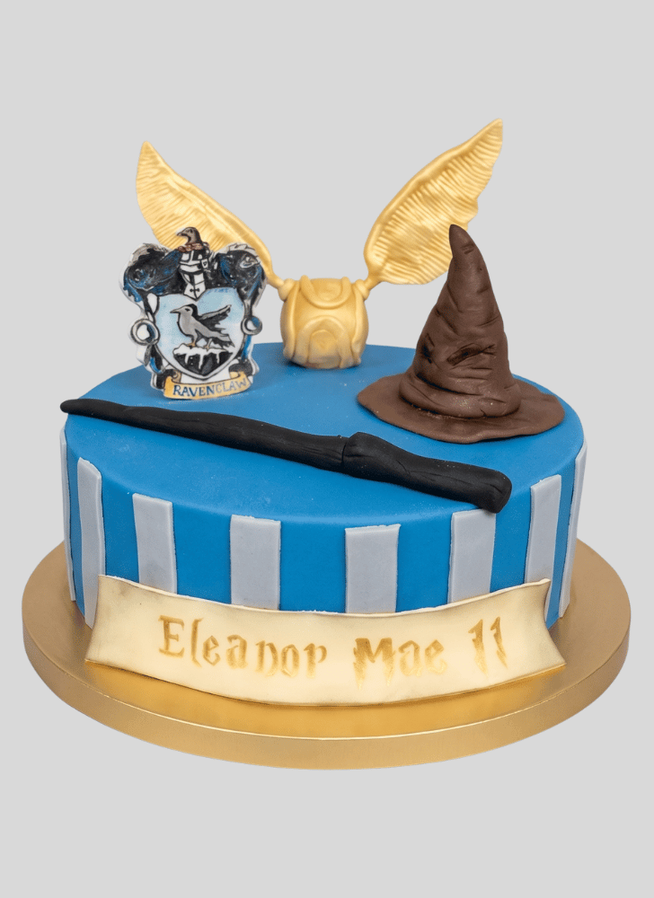 Dazzling Ravenclaw Cake