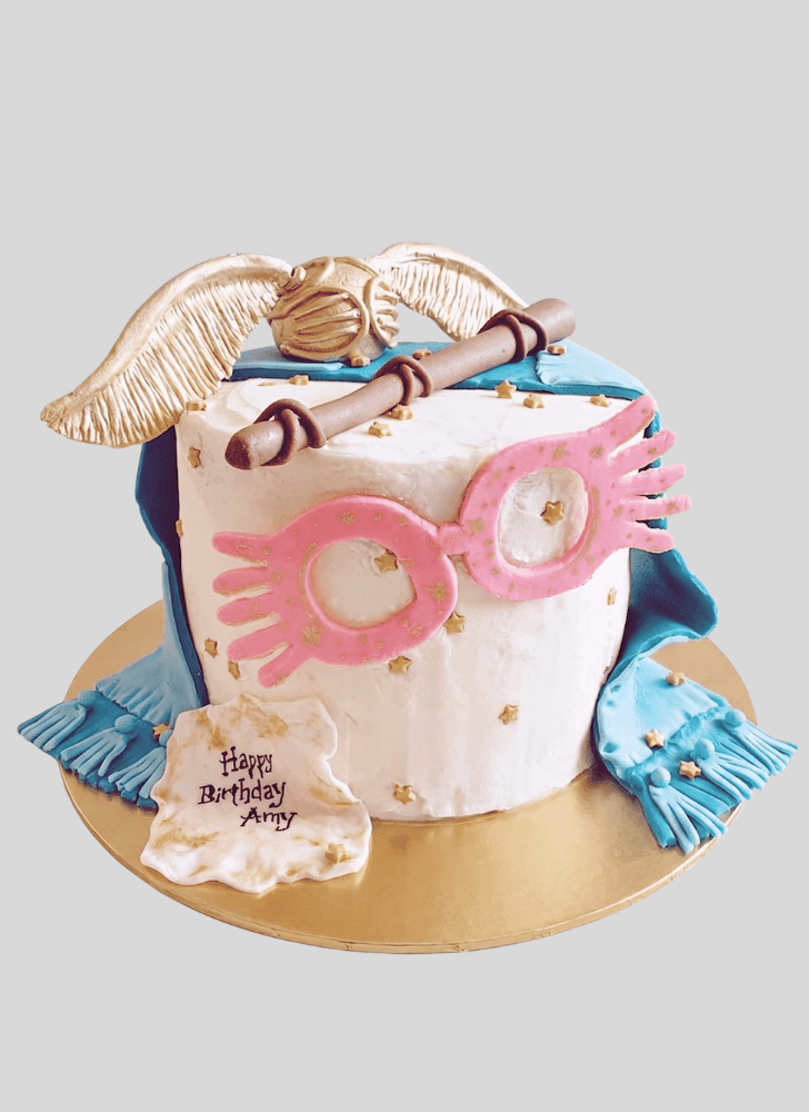 Delicate Ravenclaw Cake