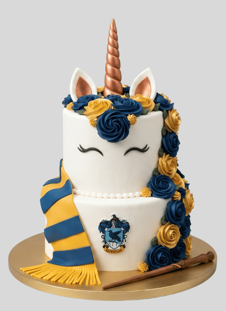 Delightful Ravenclaw Cake