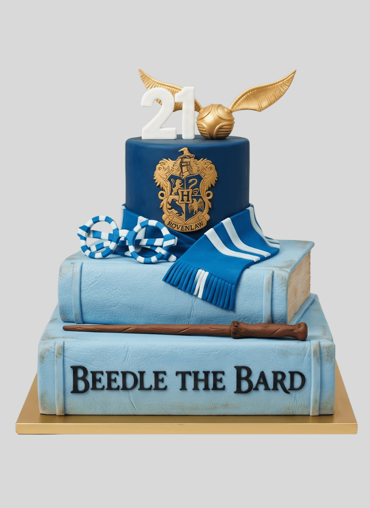 Exquisite Ravenclaw Cake