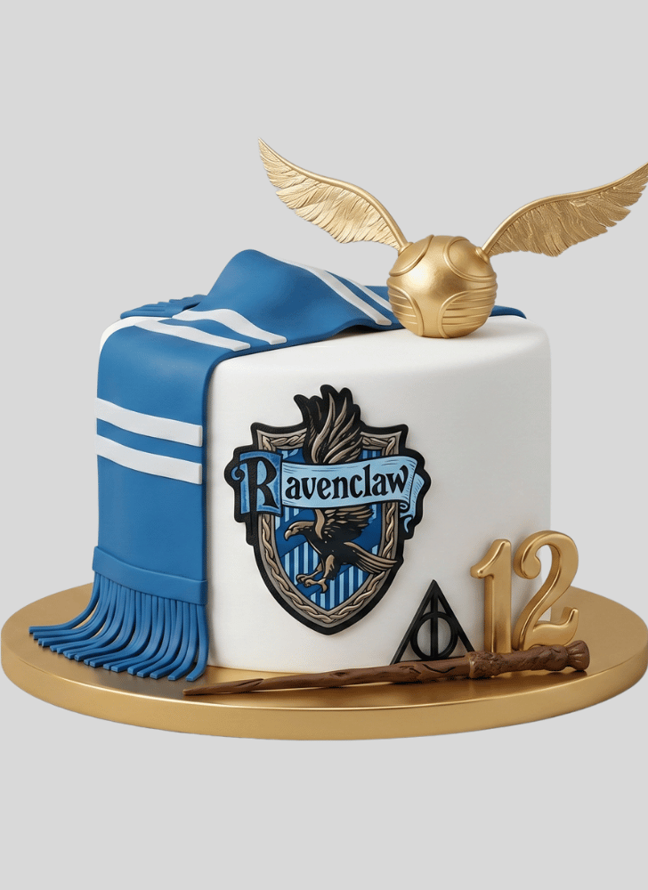 Fair Ravenclaw Cake