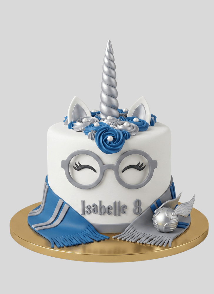 Fetching Ravenclaw Cake