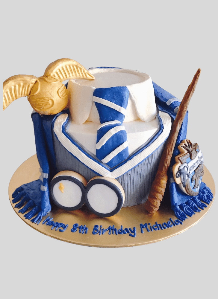 Magnetic Ravenclaw Cake