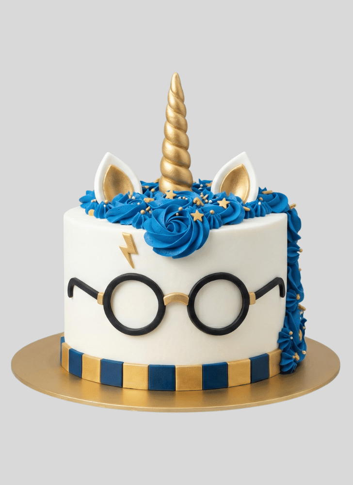 Pleasing Ravenclaw Cake