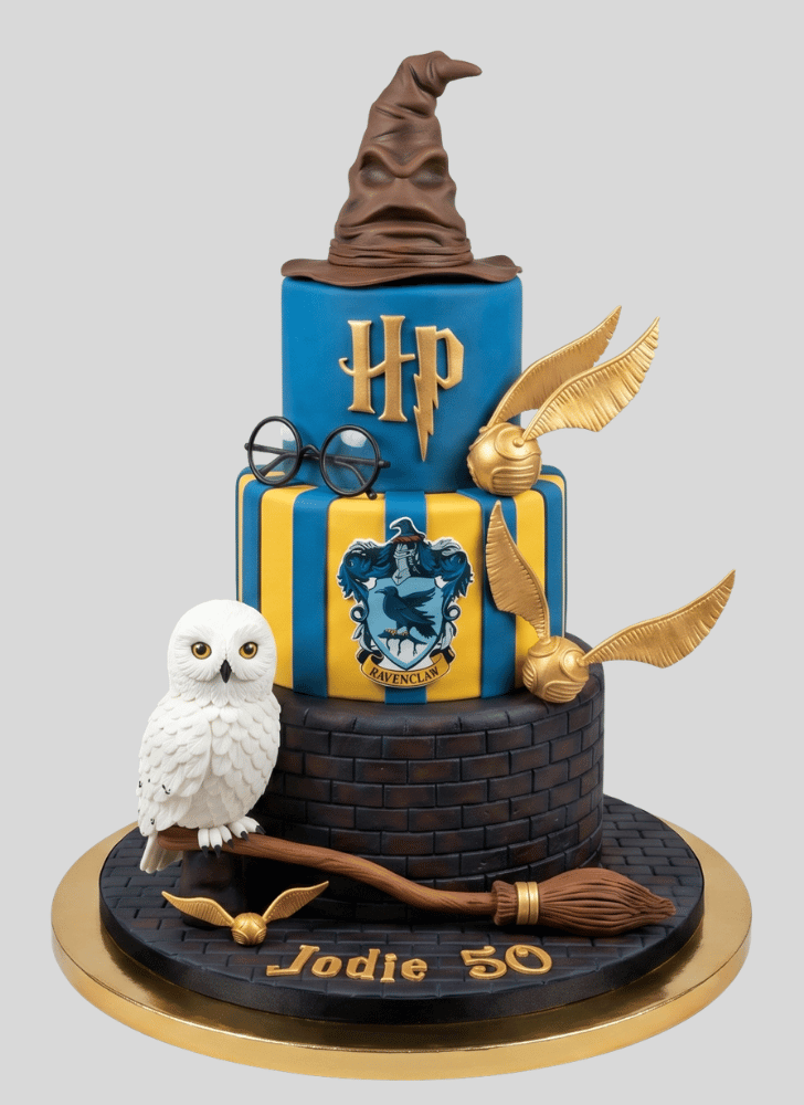 Refined Ravenclaw Cake