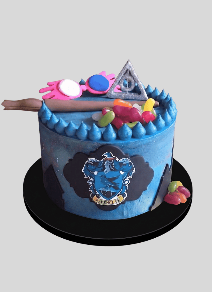 Resplendent Ravenclaw Cake