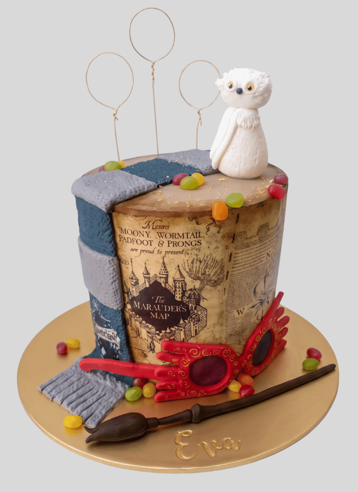 Wonderful Ravenclaw Cake Design