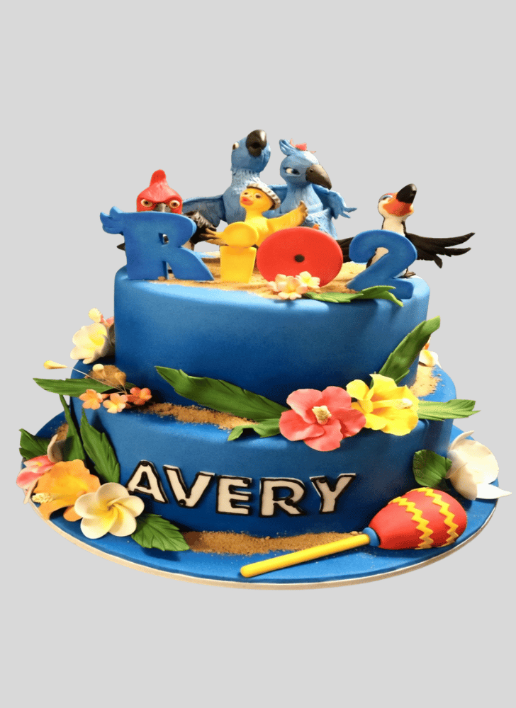 Beauteous Rio Cake