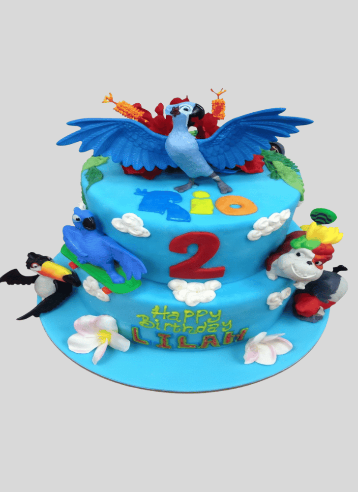 Captivating Rio Cake