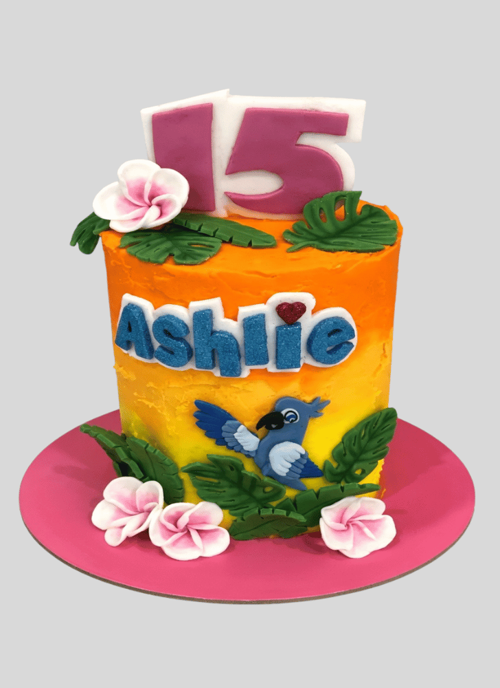 Classy Rio Cake