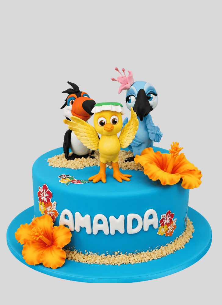 Resplendent Rio Cake