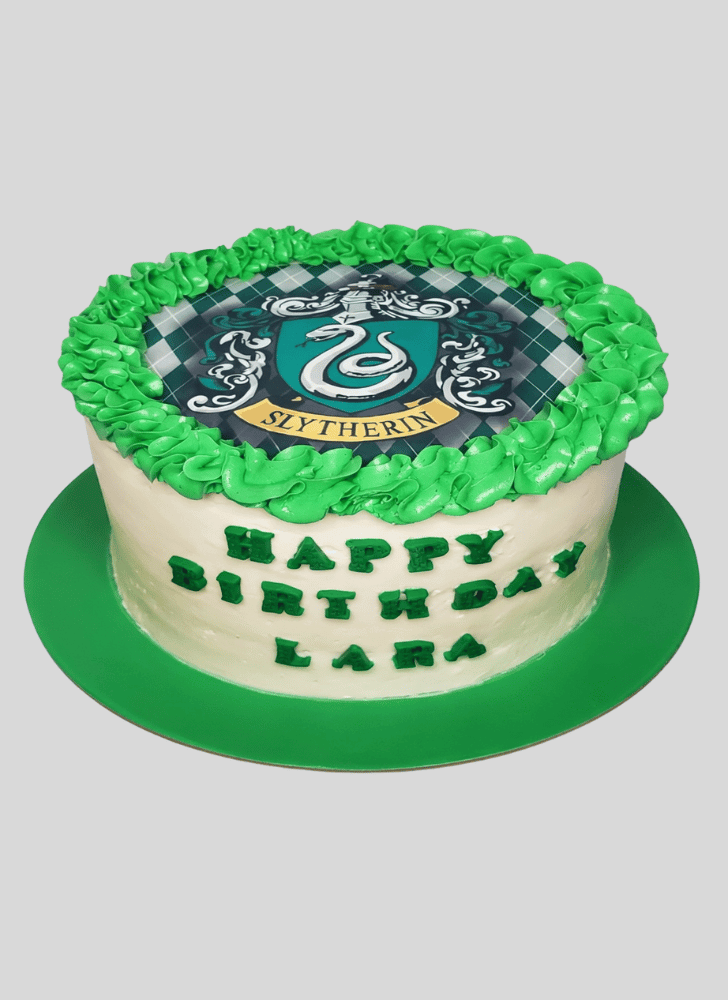Appealing Slytherin Cake