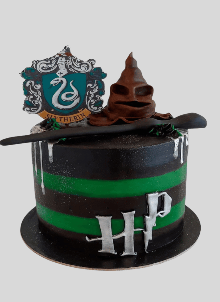 Cute Slytherin Cake