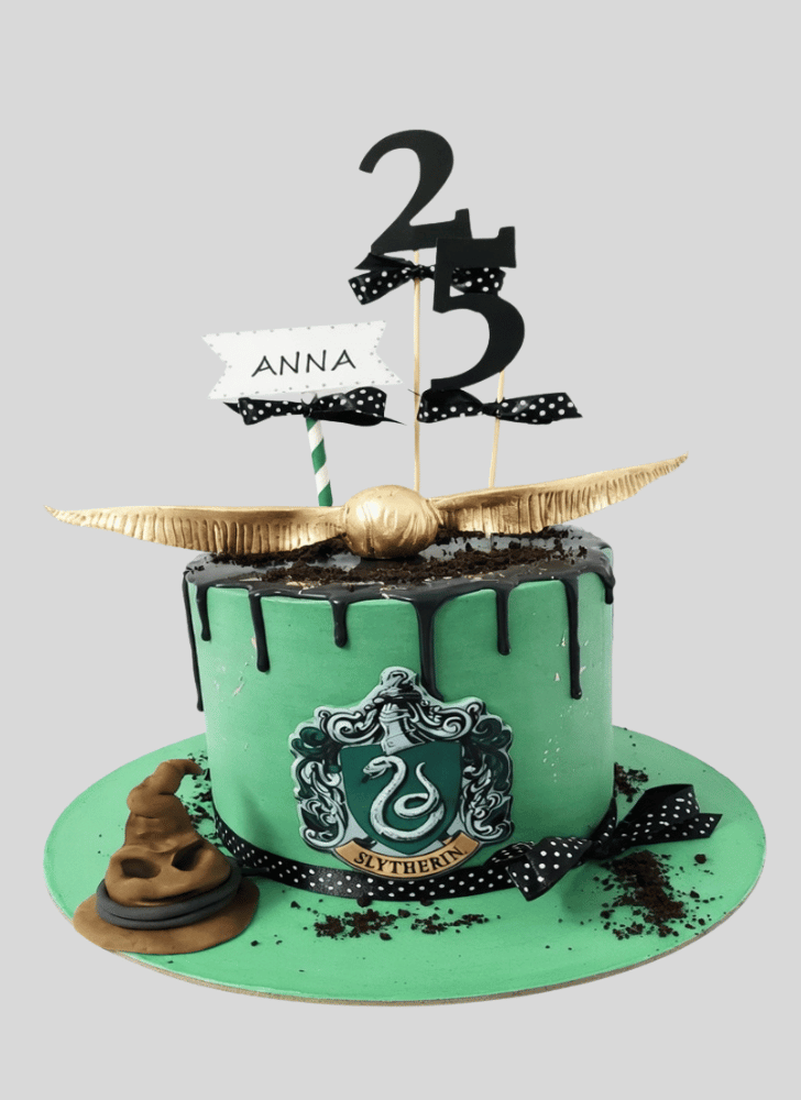 Excellent Slytherin Cake