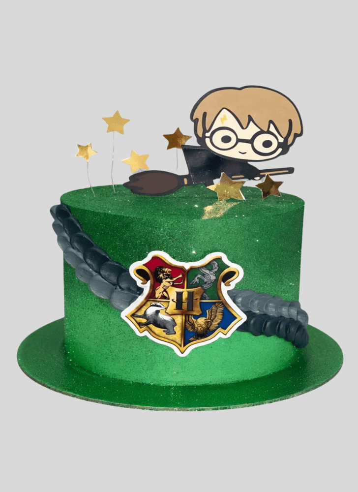 Good Looking Slytherin Cake