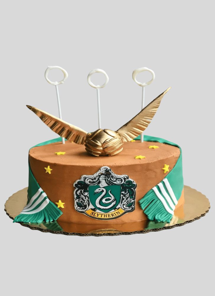 Gorgeous Slytherin Cake