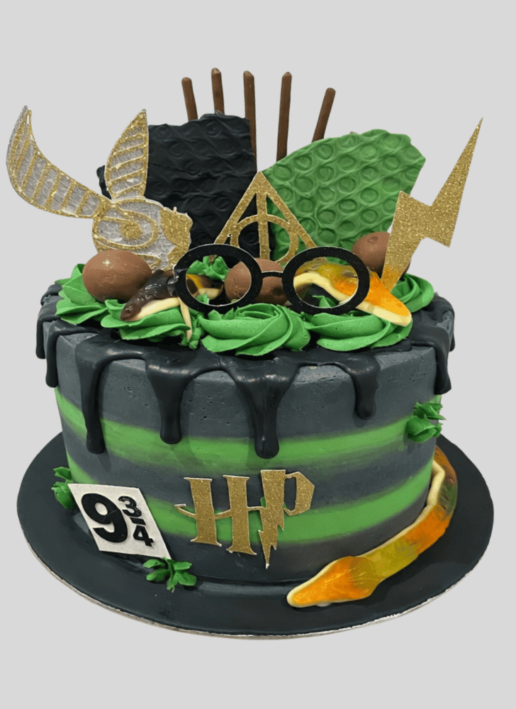 Graceful Slytherin Cake