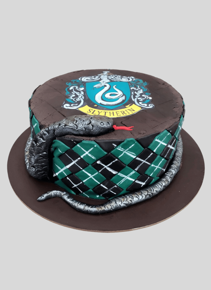 Handsome Slytherin Cake
