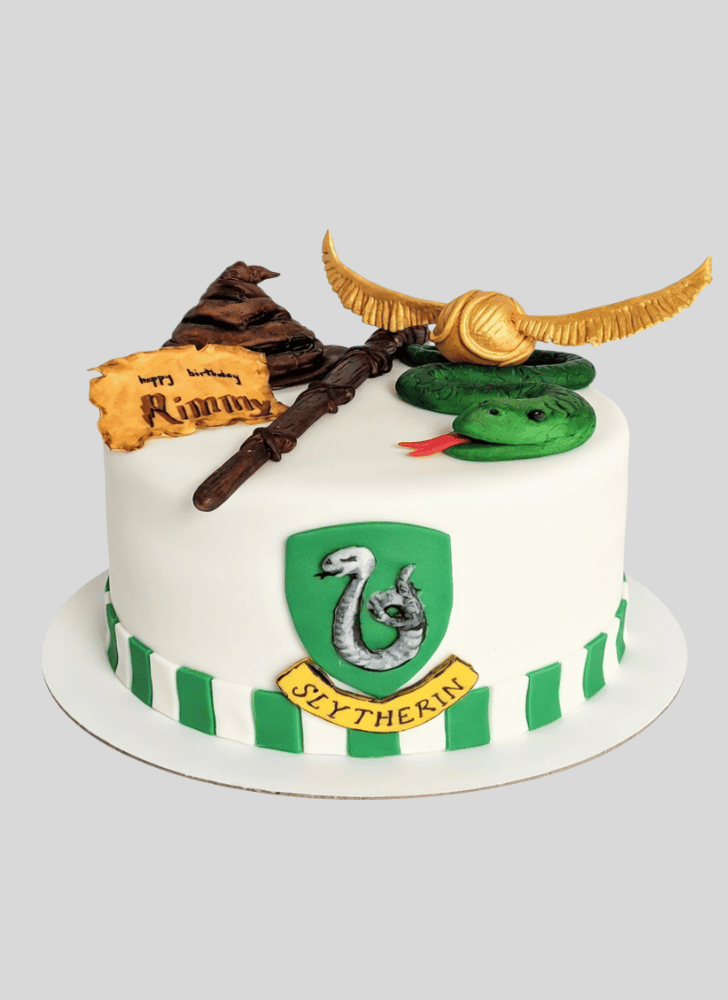 Stunning Slytherin Cake