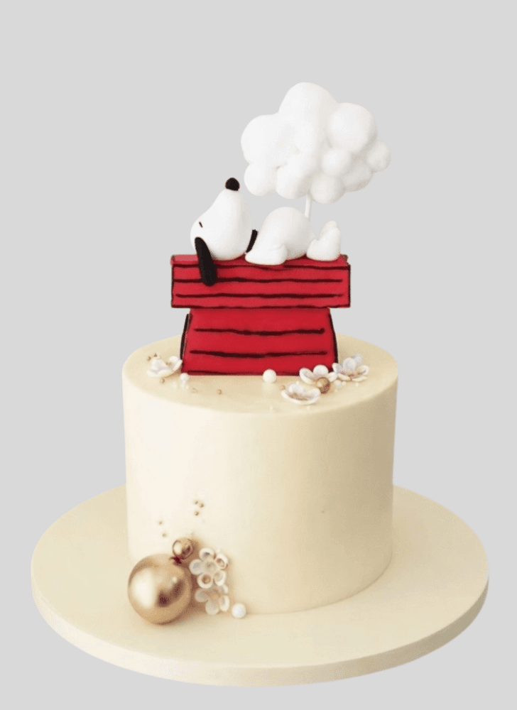 Comely Snoopy Cake