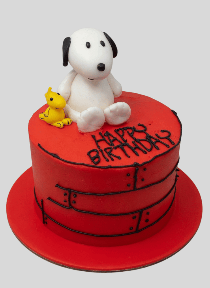 Dazzling Snoopy Cake