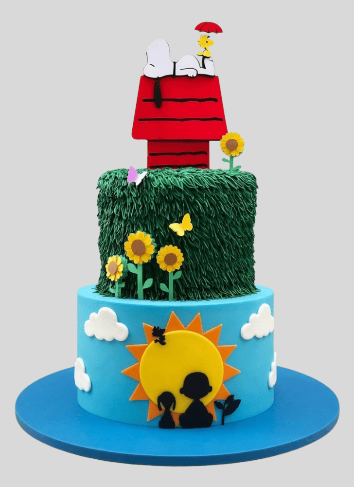 Fetching Snoopy Cake