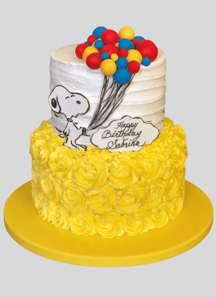 Ideal Snoopy Cake