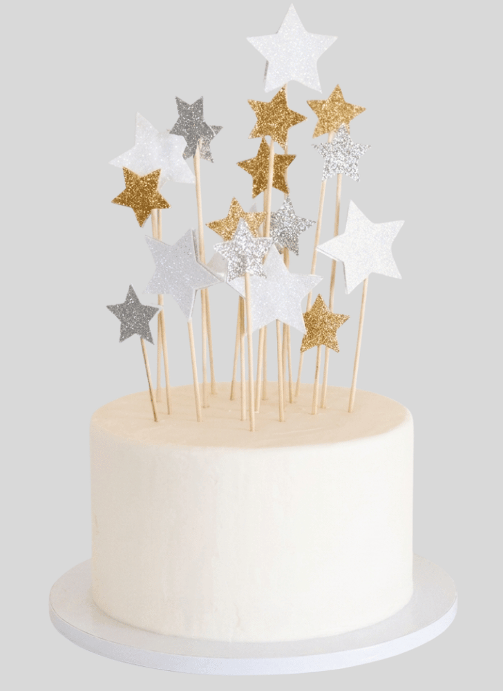 Delicate Star Cake