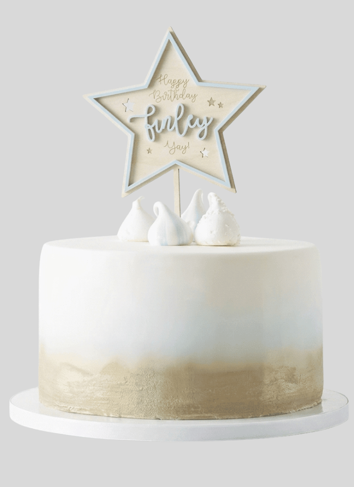 Pleasing Star Cake