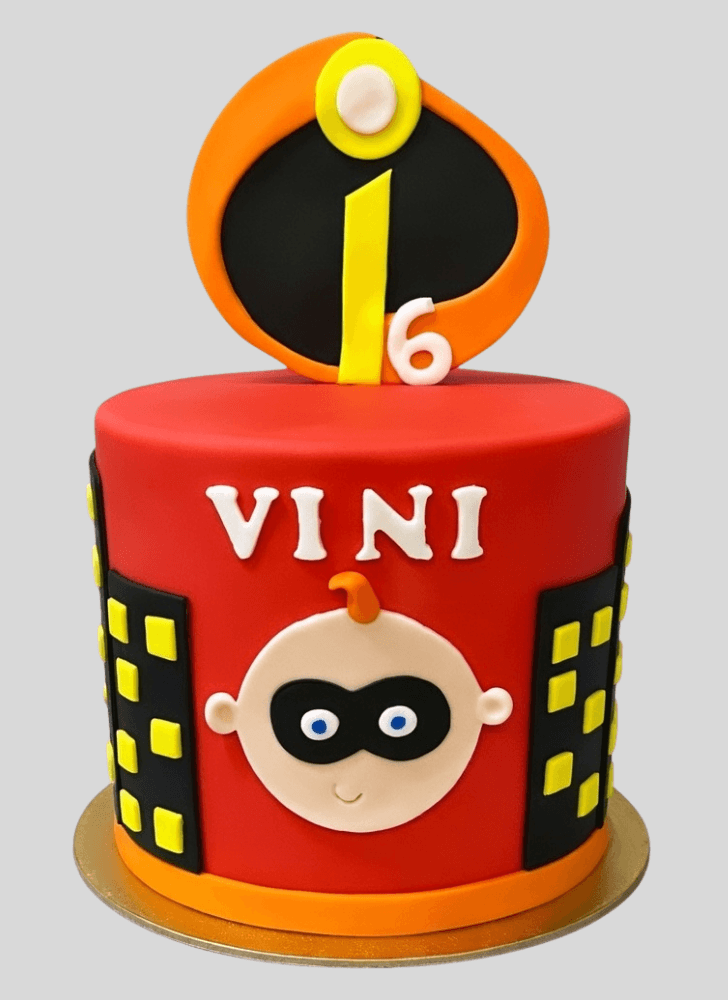 Charming The Incredibles Cake