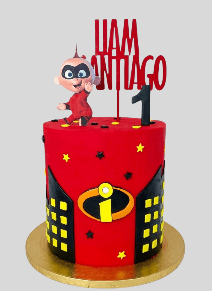 Enthralling The Incredibles Cake